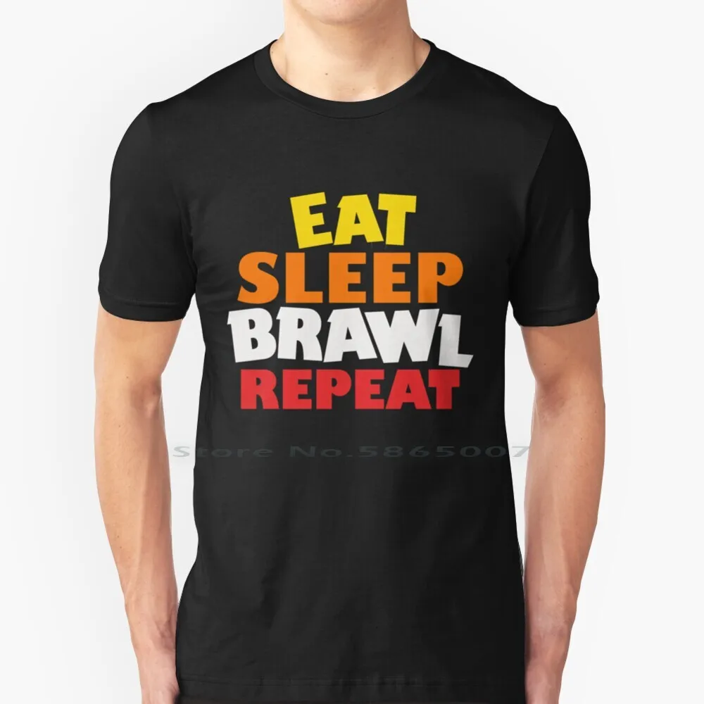 

Футболка из 100% хлопка с надписью «Eat Sleep Repeat Stars» и машинкой, большого размера 6xl, модная футболка в подарок