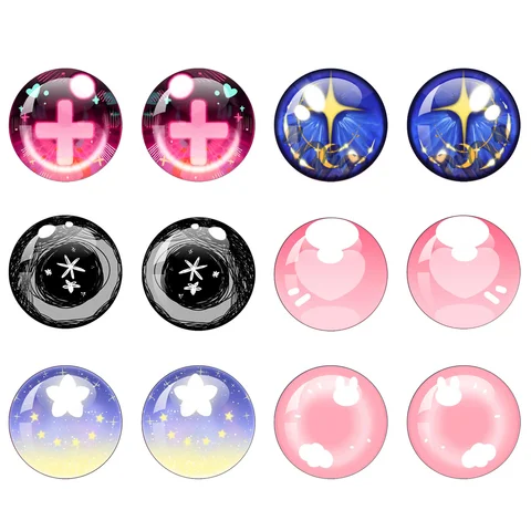 Стеклянные глазные кабошоны для кукол Блайт  MSCHENGDORIS