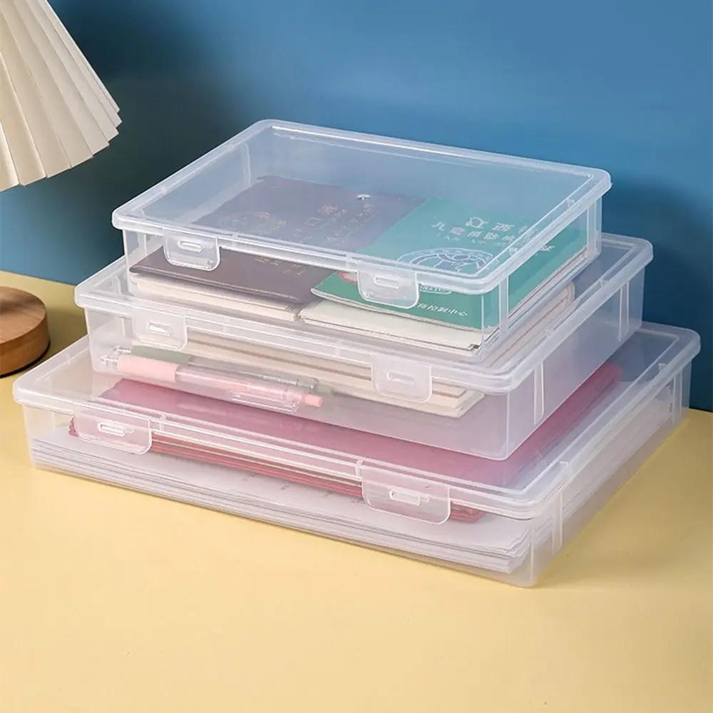 

Data Sorting File Box Certificates Storage Case Desk Organizer Classification Folder File Organizer Box Paper Holder Waterproof