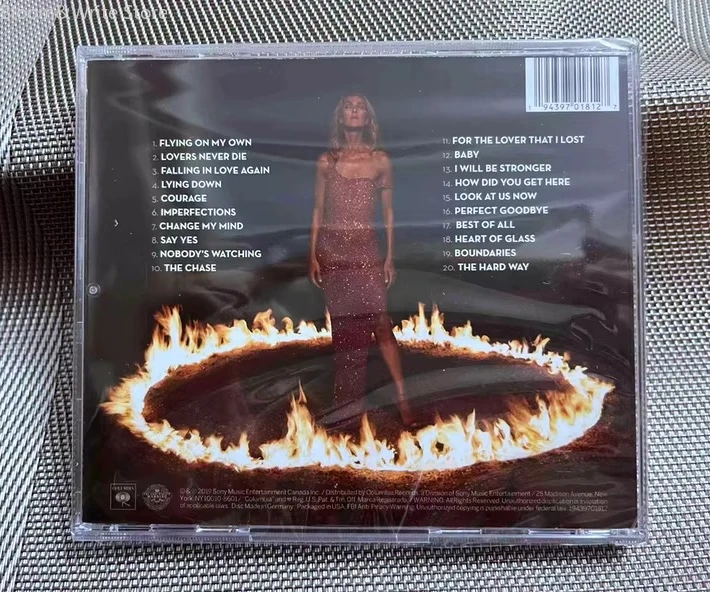 Классический музыкальный компакт-диск Celine D-Dion Courage Deluxe Album Falling in Love Again Музыкальная запись Walkman Car Soundtracks Box Party Music (art.: 3920d28cf758d) - 3920d28cf758d