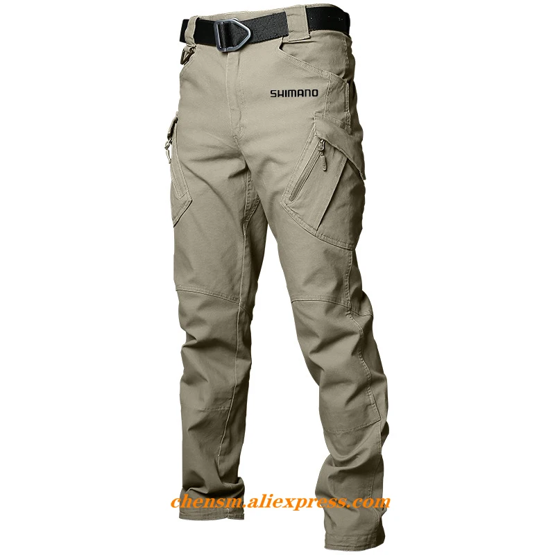 

New Autumn Casual Pants Fishing Pants Men Military Tactical Joggers Cargo Pants Multi-Pocket Fashions Black Army Trousers