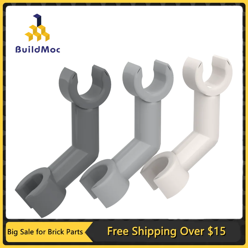 10 шт., детали MOC 93061, 26158 дюйма, скелет руки, изогнутые Совместимые Кирпичи, сборный конструктор «сделай сам», Детский конструктор-пазл, игрушка для мозга, подарок