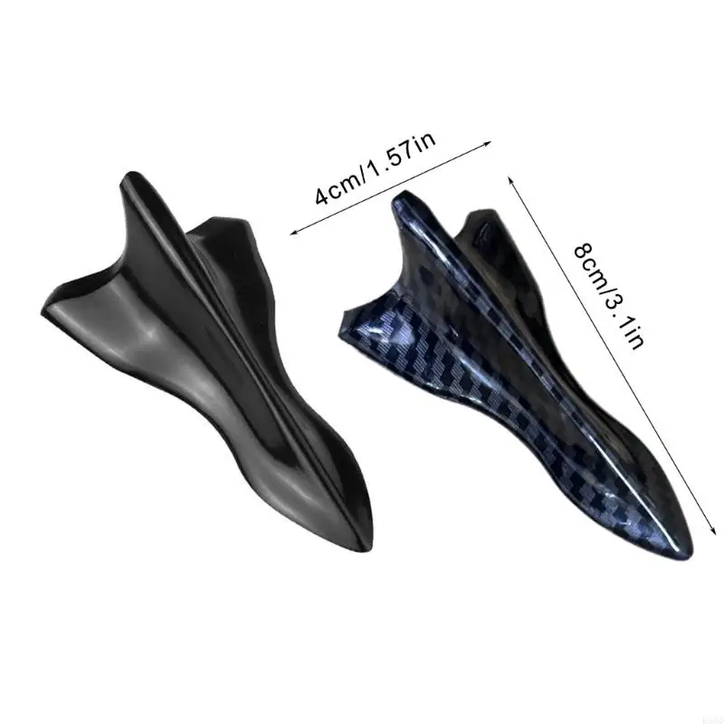 R58D 10PCS Universal Car Shark Fin Diffuser Vortexs Обновления генератора для использования крыши