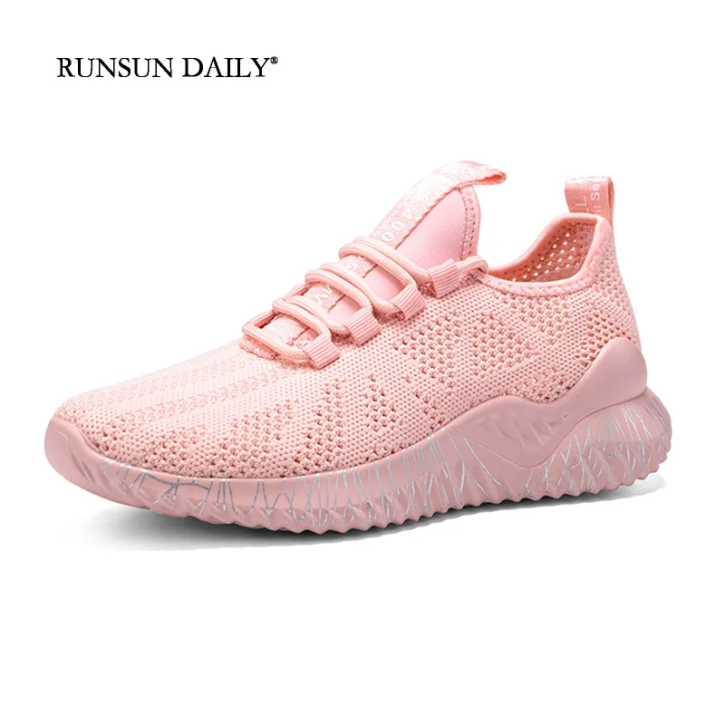 Summer Men Sneakers Women Running Shoes Breathable Walking Shoes Comfortable Platforms Outdoor Athletic Footwear Wear-resistant
