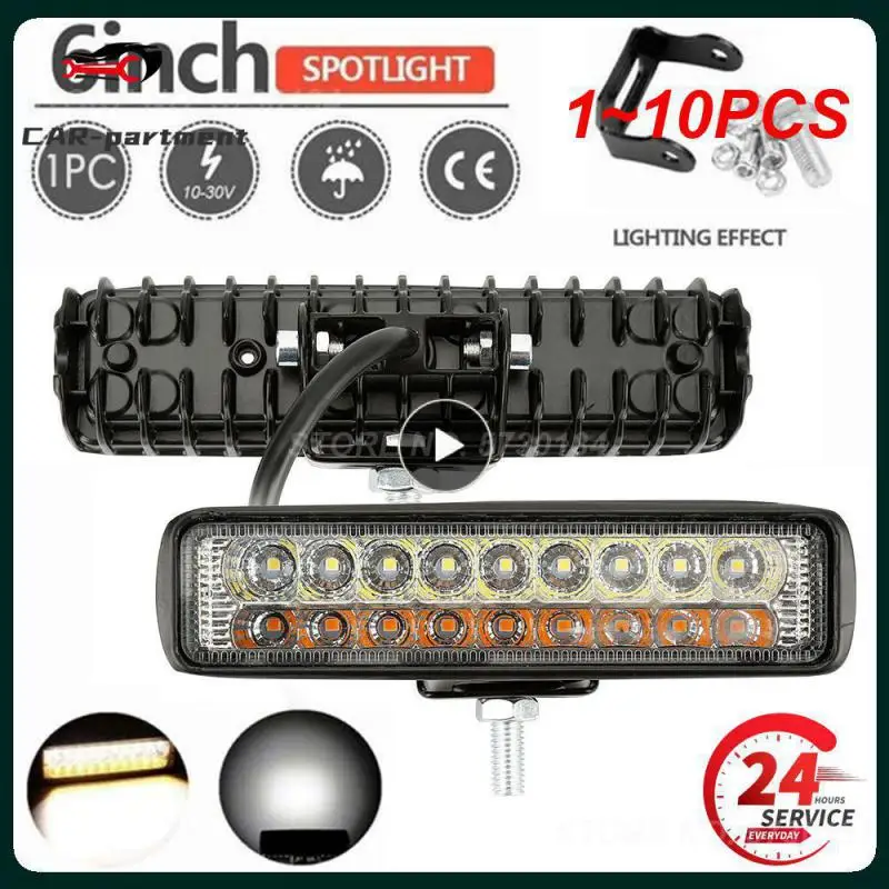 1-10 шт., портативная Водонепроницаемая светодиодная лампа для вождения автомобиля