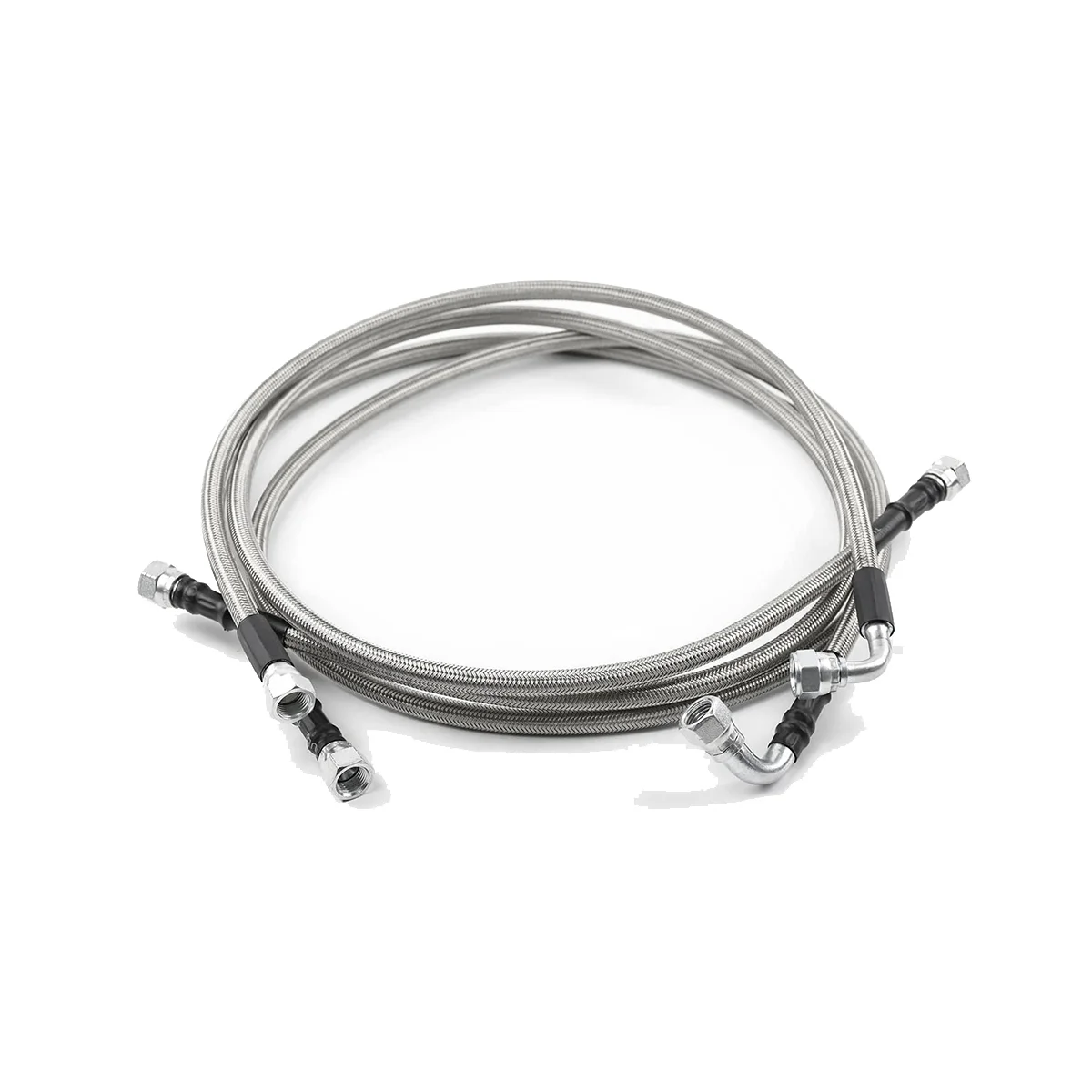 

Transmission Cooler Hoses Lines Kit SS Fits for 2003-2007 Dodge Ram 2500/3500 Cummins 5.9L with 48RE Transmission