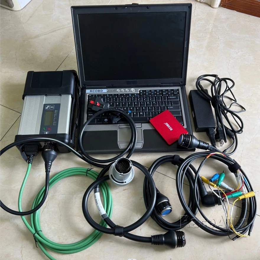 V09.2023 MB Star c5 SD Подключение 5 Wifi мультиплексор HHTwinDasWisEpc компактный для Mercedes грузовик автомобиль диагностический инструмент d630 ноутбук (art.: 3920c268edaed) - 3920c268edaed
