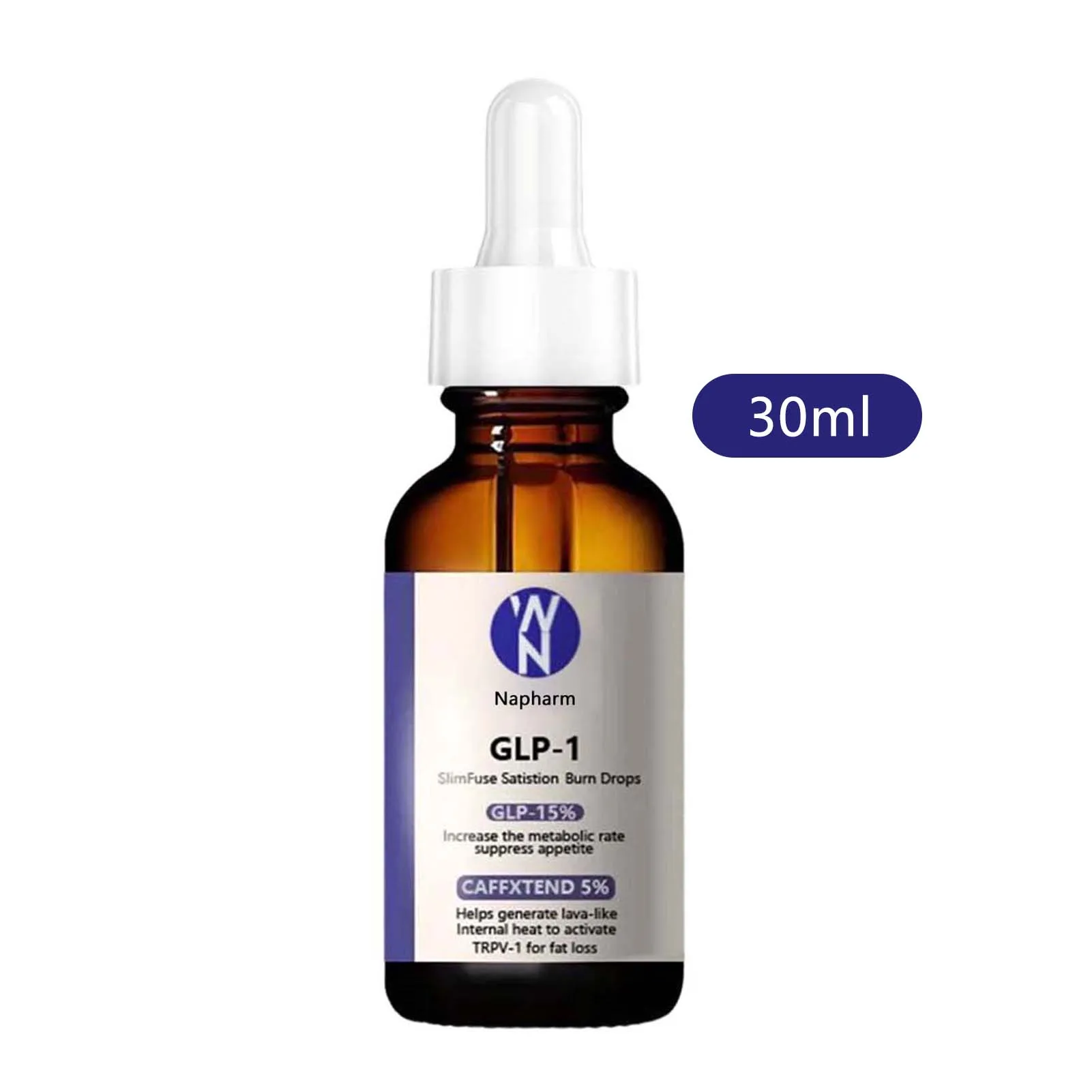 Napharm GLP-1 Metabolic Boost Drops укрепляющие кожу капли для похудения женщин и мужчин