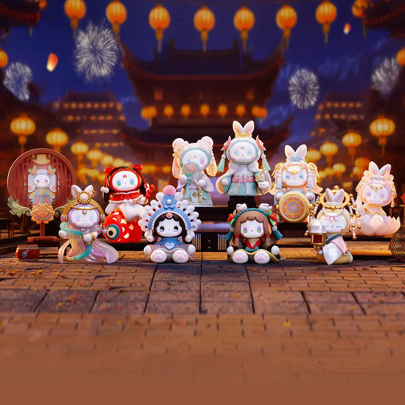 Фото Коллекционная фигурка-сюрприз Emma Secret Forest River of Time: ПВХ-фигурка в стиле кавайи, кукла древней цивилизации, таинственная коллекционная статуэтка №1