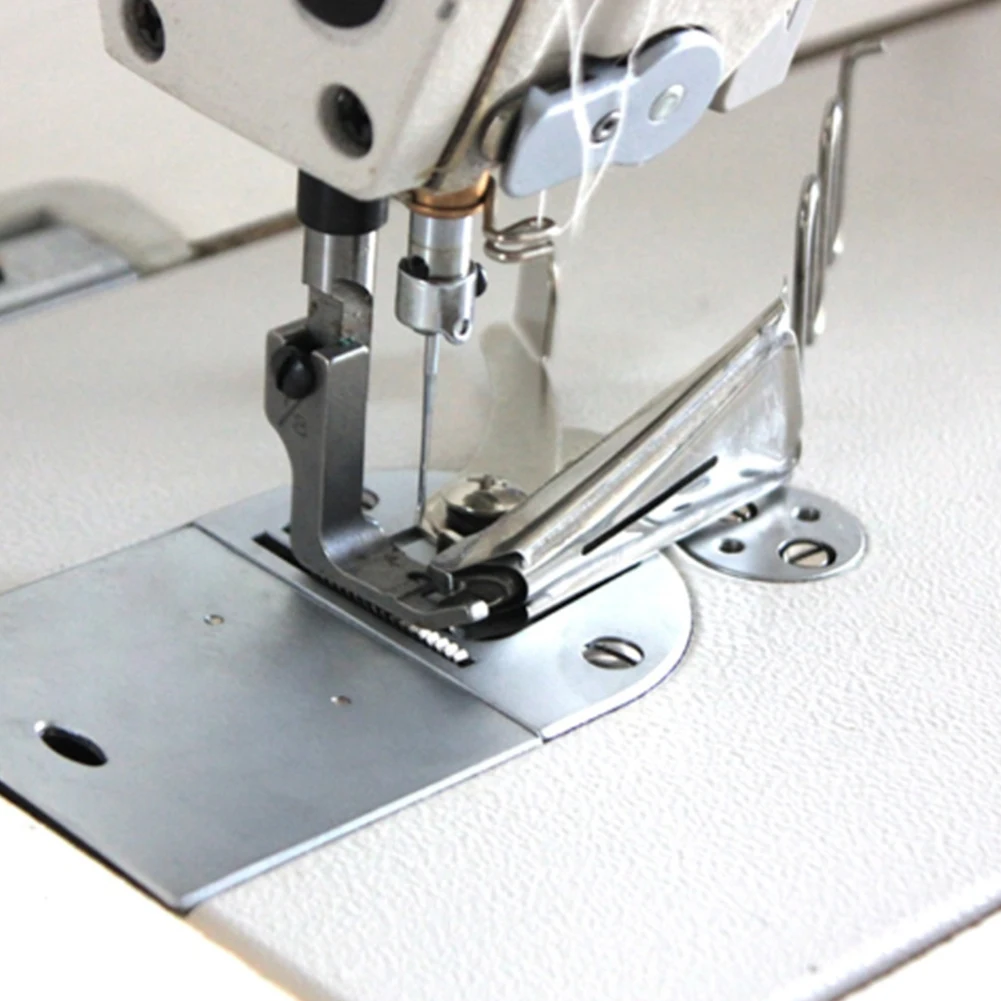 Adjustable Metal Steel Hemmer Bias Binder Sewing Acces Right Angle Curve Edge Overlock Folder Binding for Lockstitch Machine