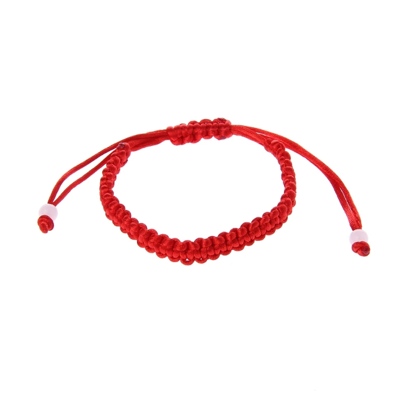 

Simple Red String Braided Bracelet Lucky Kabbalah Bracelets for Protection Good Luck for Success Amulet Jewelry Decor Gi