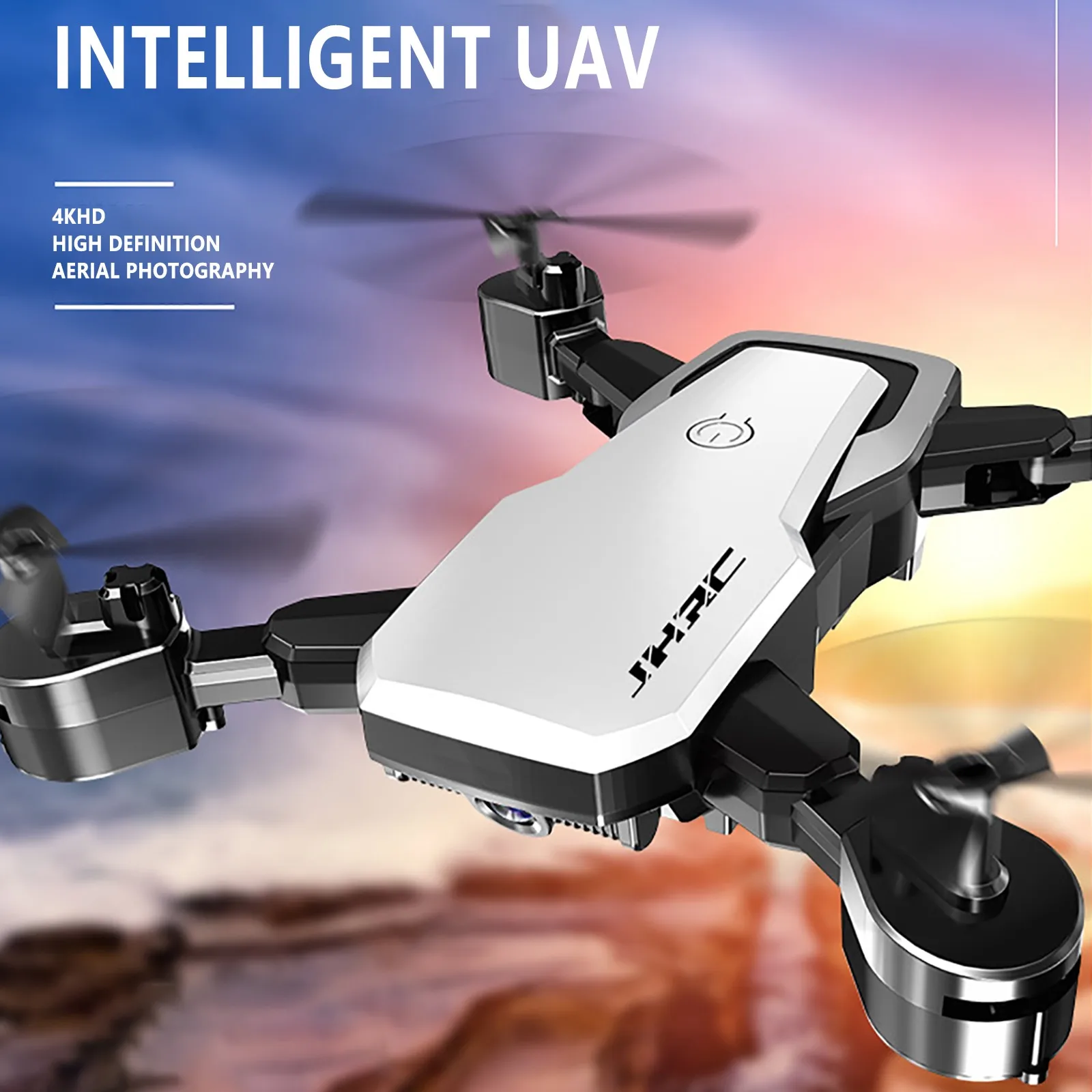 

2020 WIFI FPV JH3S Drone Quadcopter HD Camera Altitude 4k Hold Folding Remote Control Carbon Fiber Chassis AAA Alkaline