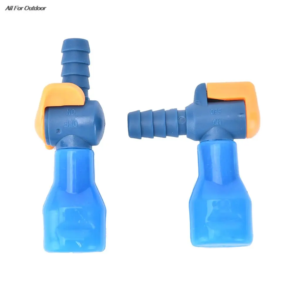 

Durable Blue Color Outdoor Water Bags Silicone 90 Degree Straight Hydration Pack Suction Nozzle Bite Valve Camping Essential
