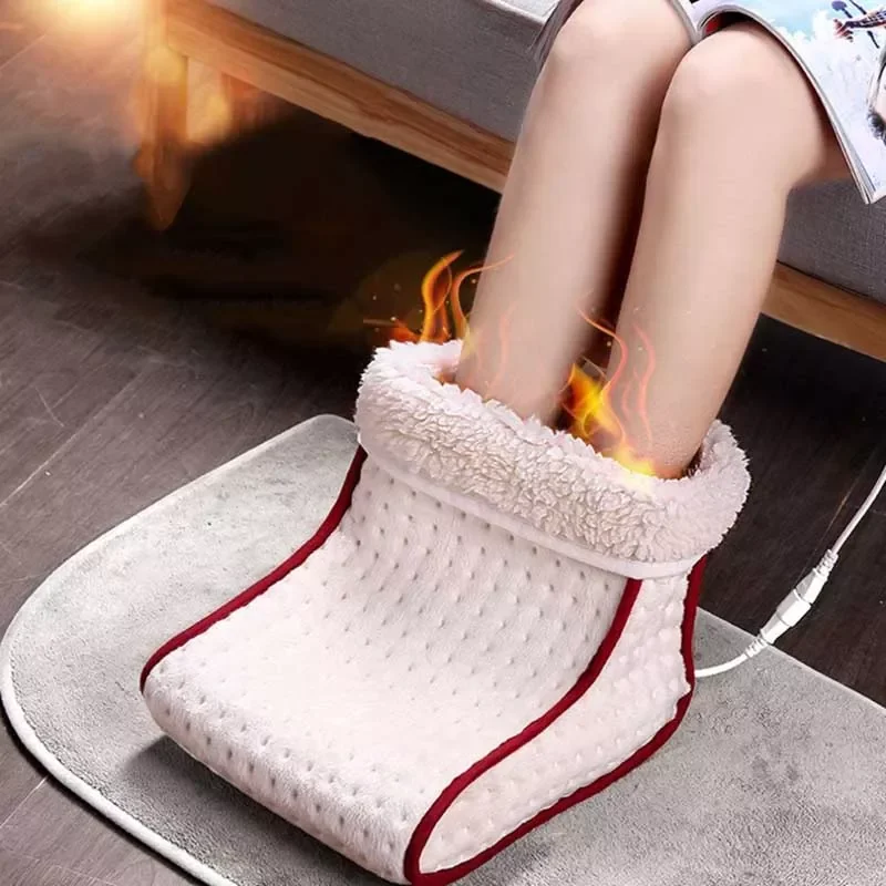 

Heated seat Warm Foot Warmer heating pad Washable Heats Control Settings Warmer Cushion Thermal Foot Warm Massage Gift