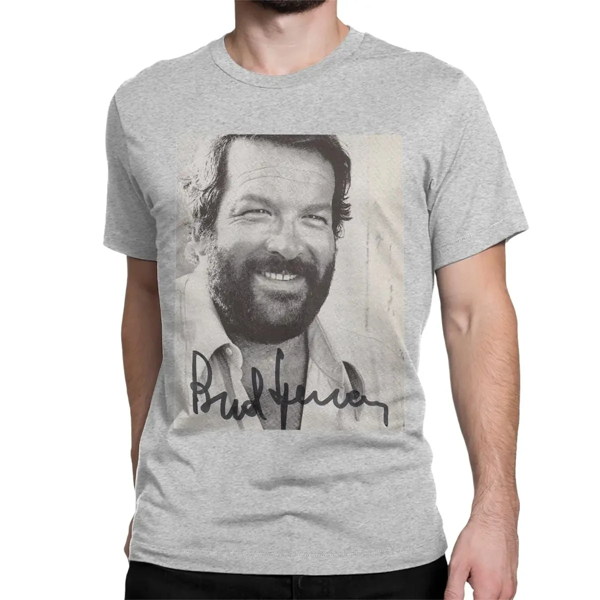 Футболка Мужская/женская из чистого хлопка с круглым вырезом и коротким рукавом