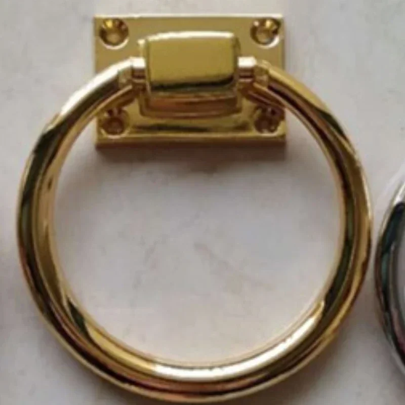 1 шт. кольцо дверной убойник deurklopper ручки стула хромированная ручка для золотое