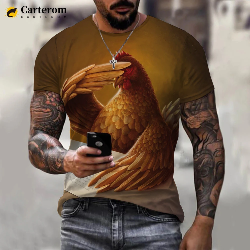 2022 Popular Novelty Funny Animal Pig Cows Series 3D T-shirt Men Women Fashion Casual Short Sleeve Harajuku Streetwear Tops |