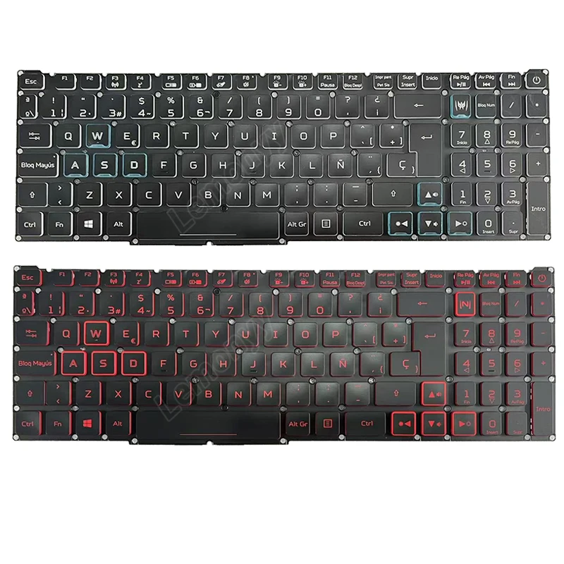 Новая клавиатура для ноутбука Acer Nitro 5 AN515-56 AN515-57 AN515-58 AN515-45 Helios 300 PH315-54 N22C1 N20C1