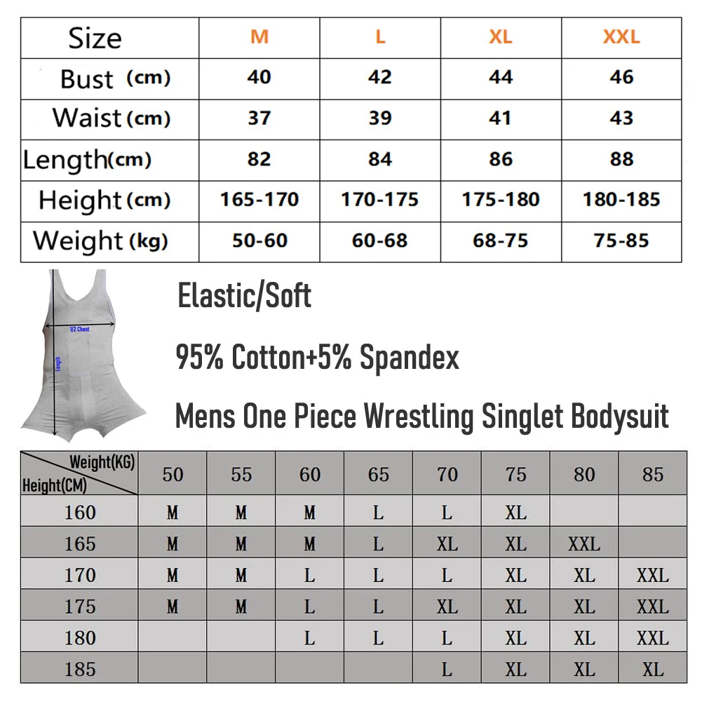 YUFEIDA Mens Undershirts Sexy Bodysuits Breathable Men Leotard Body Building Boxershorts Singlet Underwear Shapewear Jumpsuits