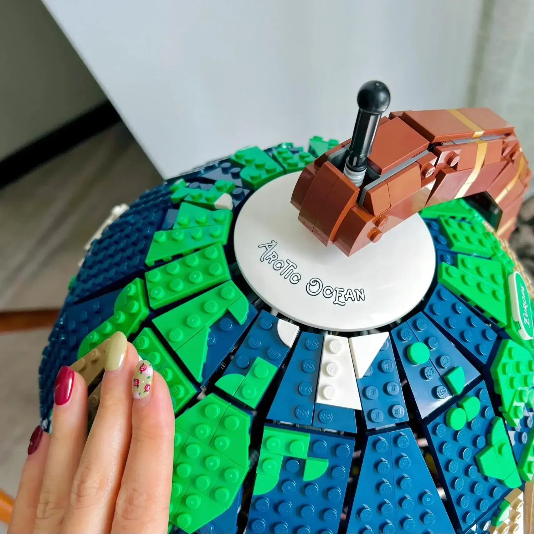 2585 21332 круглая модель Hoge kheidsgraad Volwassen Technology Moc Bouwsteen Speelgoed