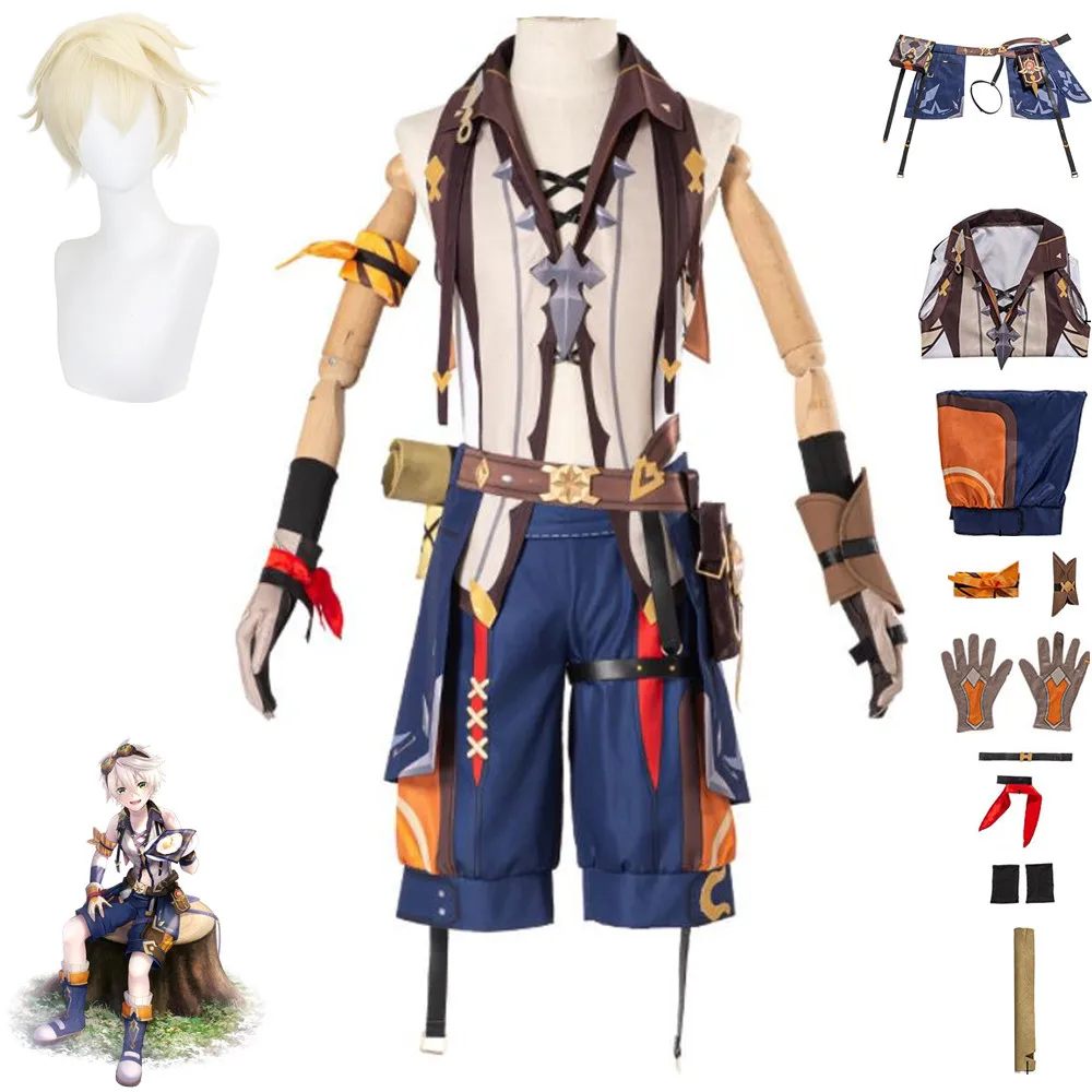 

Костюм для косплея аниме «геншин ударт Беннетт»