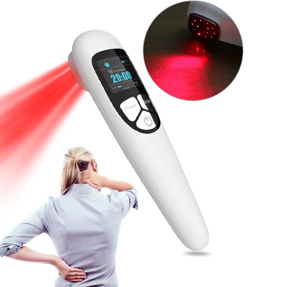 

Drop shipping Acupuncture Rehabilitation Physical Therapy Pain Relief Soft 650nm 808nm 515mW Wound Healing Laser Therapeutic