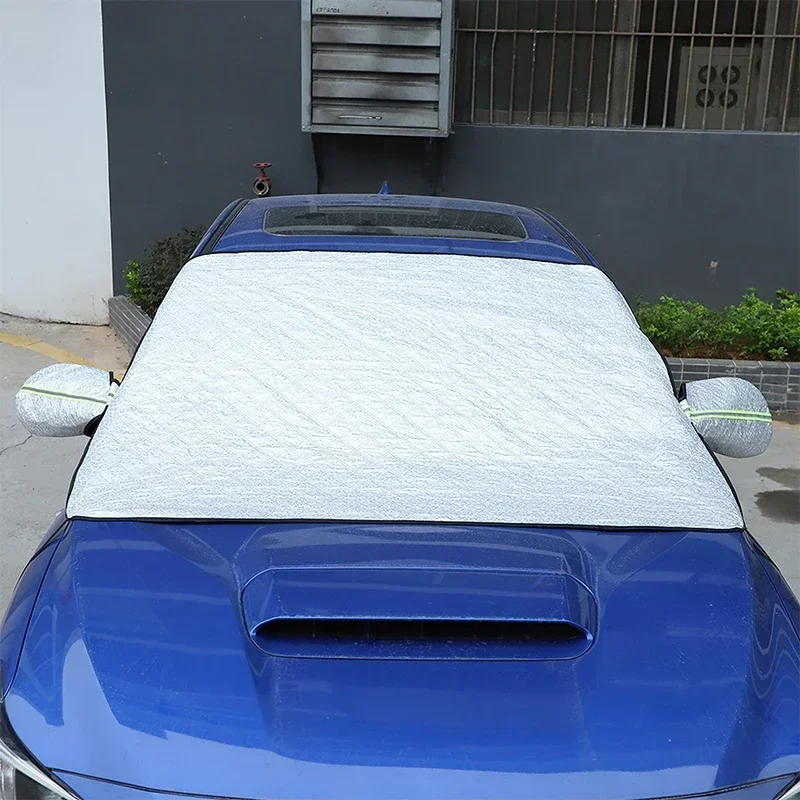 Для Subaru WRX 23 хлопковое бархатное белое лобовое стекло автомобиля чехол для защиты