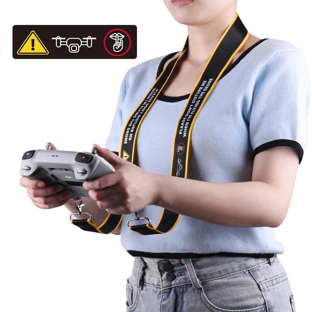 

Lanyard Neck Strap for DJI Mini 3 Pro Drone Safety Belt Sling Hanging Strap Tempered Glass Film Joystick Propeller Holder