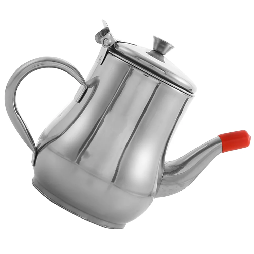 Банка для хранения оливок из нержавеющей стали Aceite De Cocina кухонная серебристая