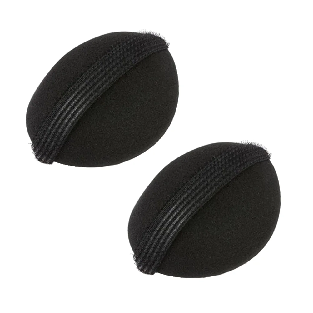 

2 Pcs Hair Base Bump Pad Hair Sponge Volume Hair Base Bun Hair Flat Head Hair Style Pad Bun Maker Hair