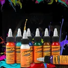 Набор чернил для перманентного макияжа, пигменты, Цветные татуировки, чернила для татуажа