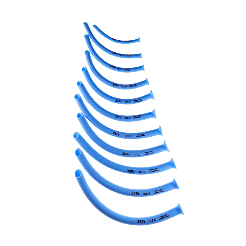 12 шт./11 шт./8 шт./4 шт. синий нософарингельный дыхательный путь 3 0-8 5 мм одноразовый