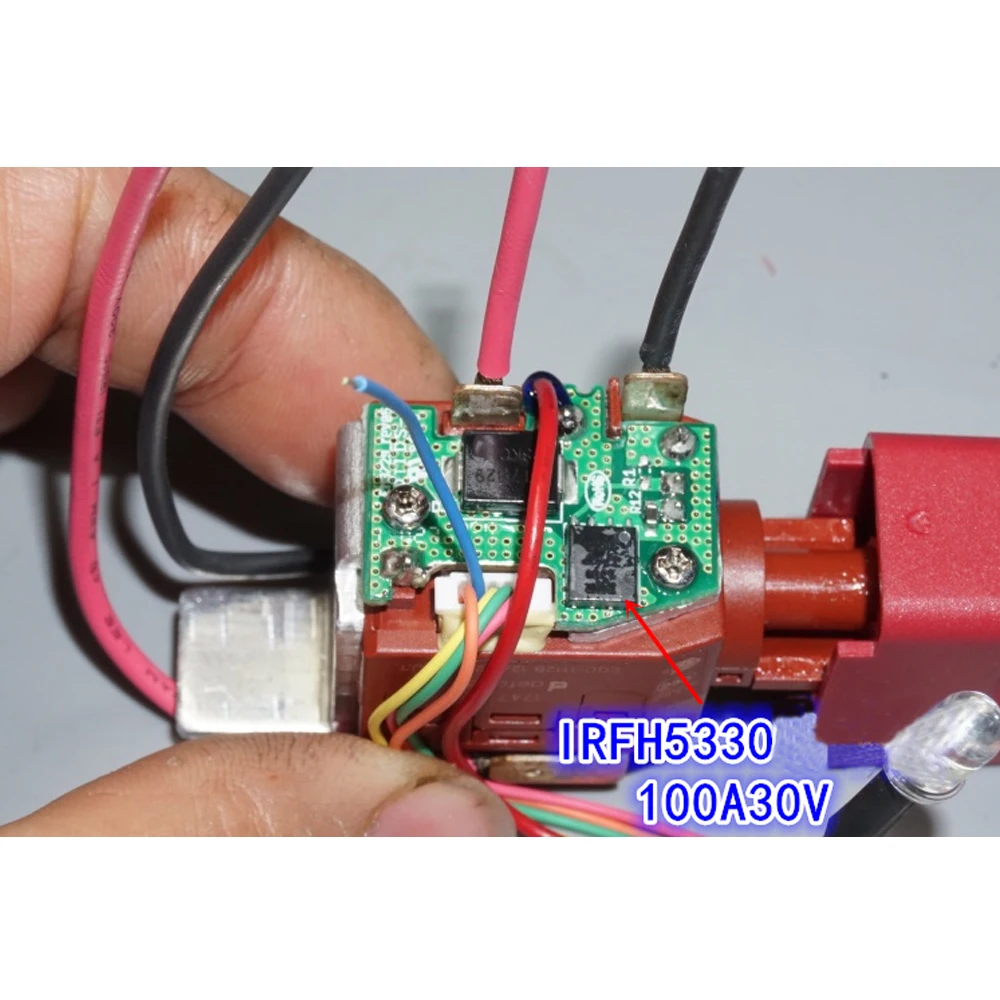 

EGD-1112B Speed Controller Switch 10.8V 12V Power Tool Screwdriver Speed Adjust Switch Support Forward and Reverse Power Display