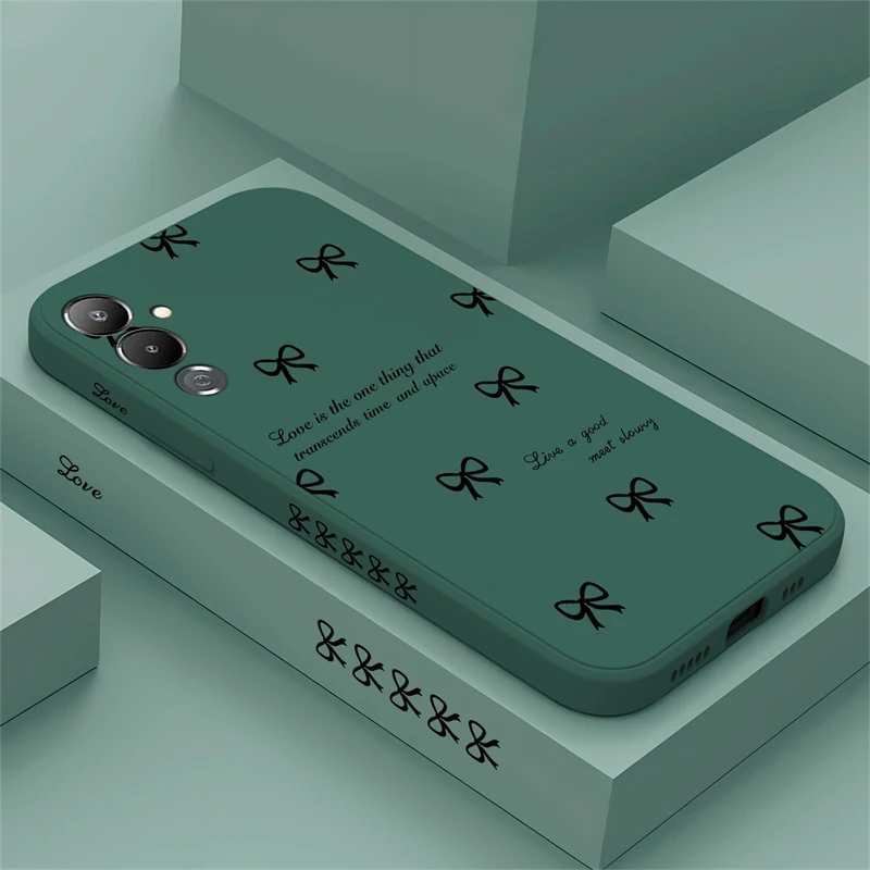 Pova 4 чехол для телефона Infinix Tecno Spark 10 7T 6 GO Camon 15 16 Pro Smart Power NEO Bow Knot силиконовый мягкий