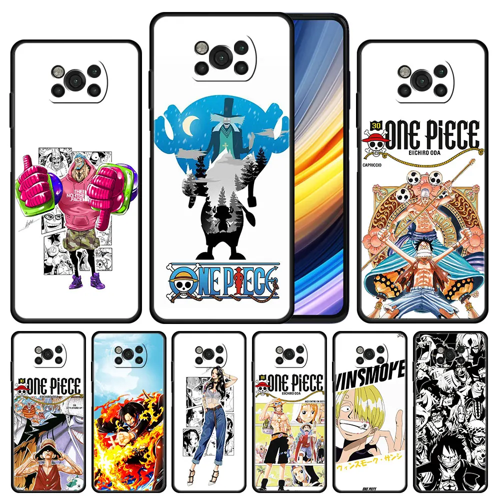 

Case Cover for Xiaomi Poco X3 X4 M3 F1 F2 F3 M3 M4 NFC Redmi K40 K40s K50 11T 12 12X Pro Official One Piece Japnese Luff