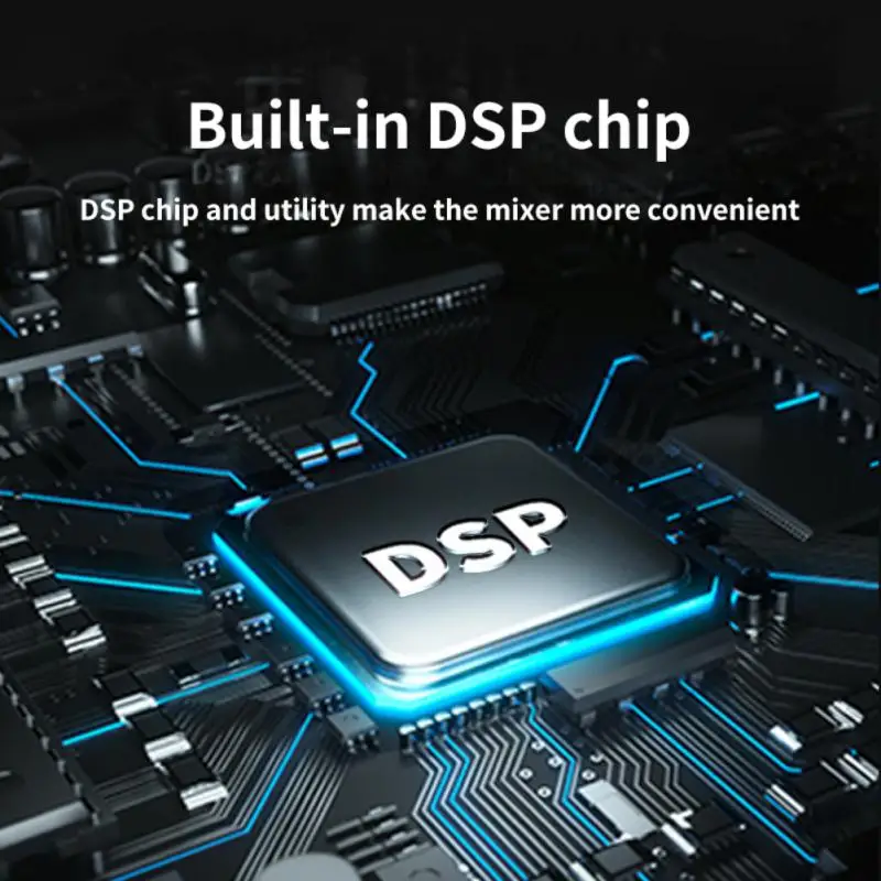 

Беспроводной 4-канальный моно Многофункциональный Usb воспроизведение Hd дисплей 18 дБм микшер динамик аксессуары мини встроенный чип Dsp