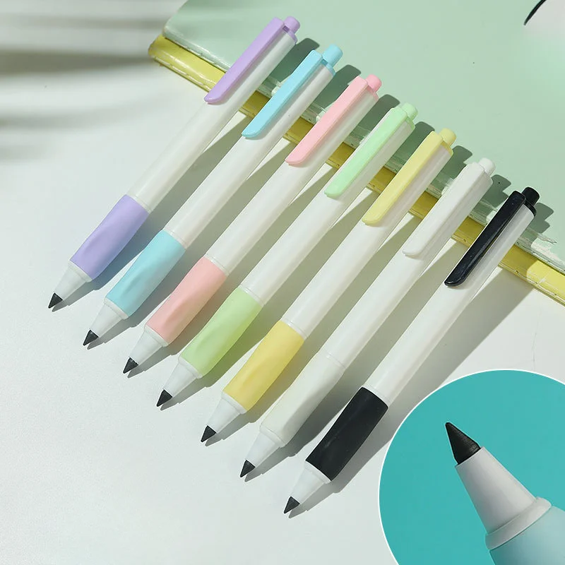 

Unlimited Eternal New Pencil No Ink Fountain Pen Pencil for Writing Art Sketch Painting Tool Kids Kawaii Stationery Supplies