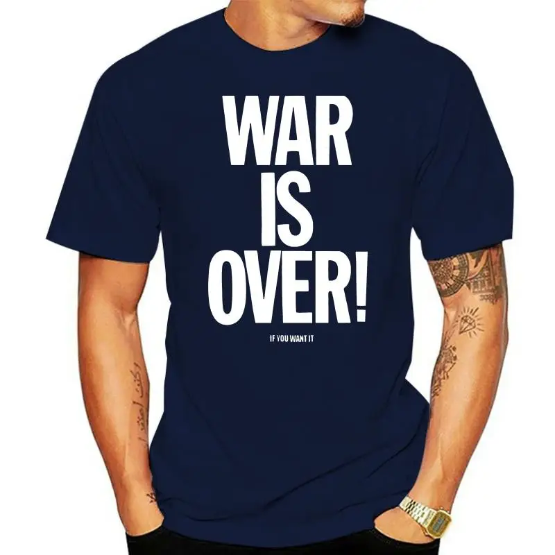 

War Is Over If You Want It 60s Peace Love Hippy Flower Power Mens T-shirt Tee Men long Sleeve Tshirt coat clothes tops