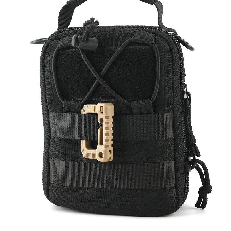 1 шт. пластиковый D-образный замок