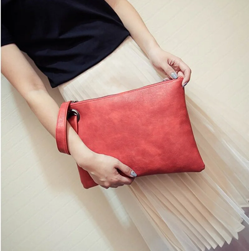 

6 Colors women messenger bags designer clutch bag purse famous women bag lady envelope clutches women leather handbags bag