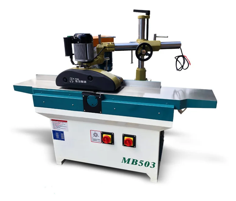surface cutting sliding press portable bench planer woodworking machine