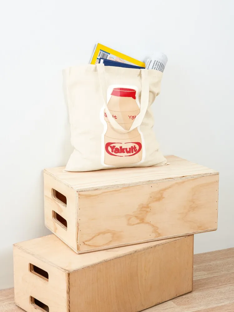 Yakult Tote Bag ручная сумка милая сумка-тоут холщовая