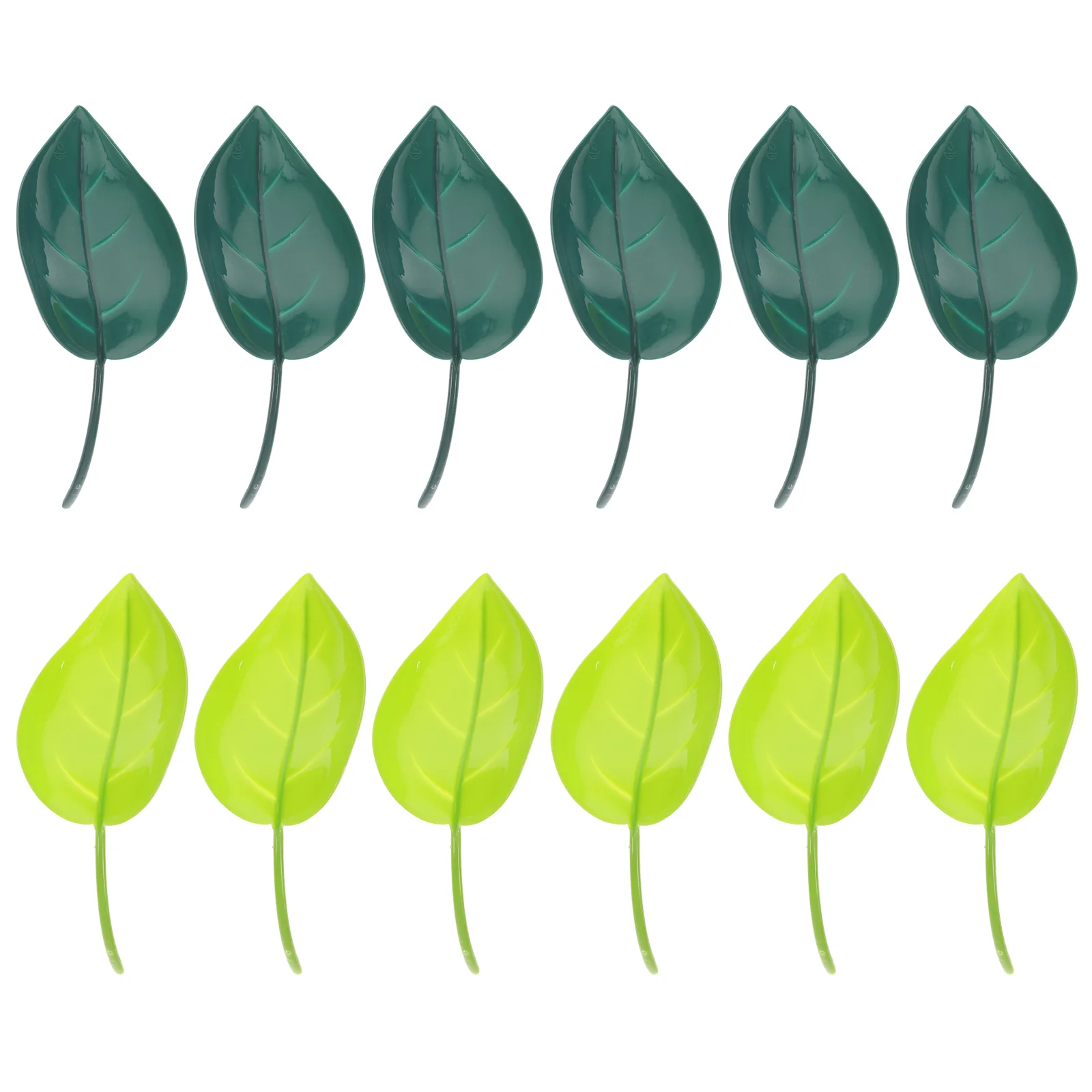 

12pcs Chic Lazy Pot Watering Kits Funny Leaf Shape Watering Tool