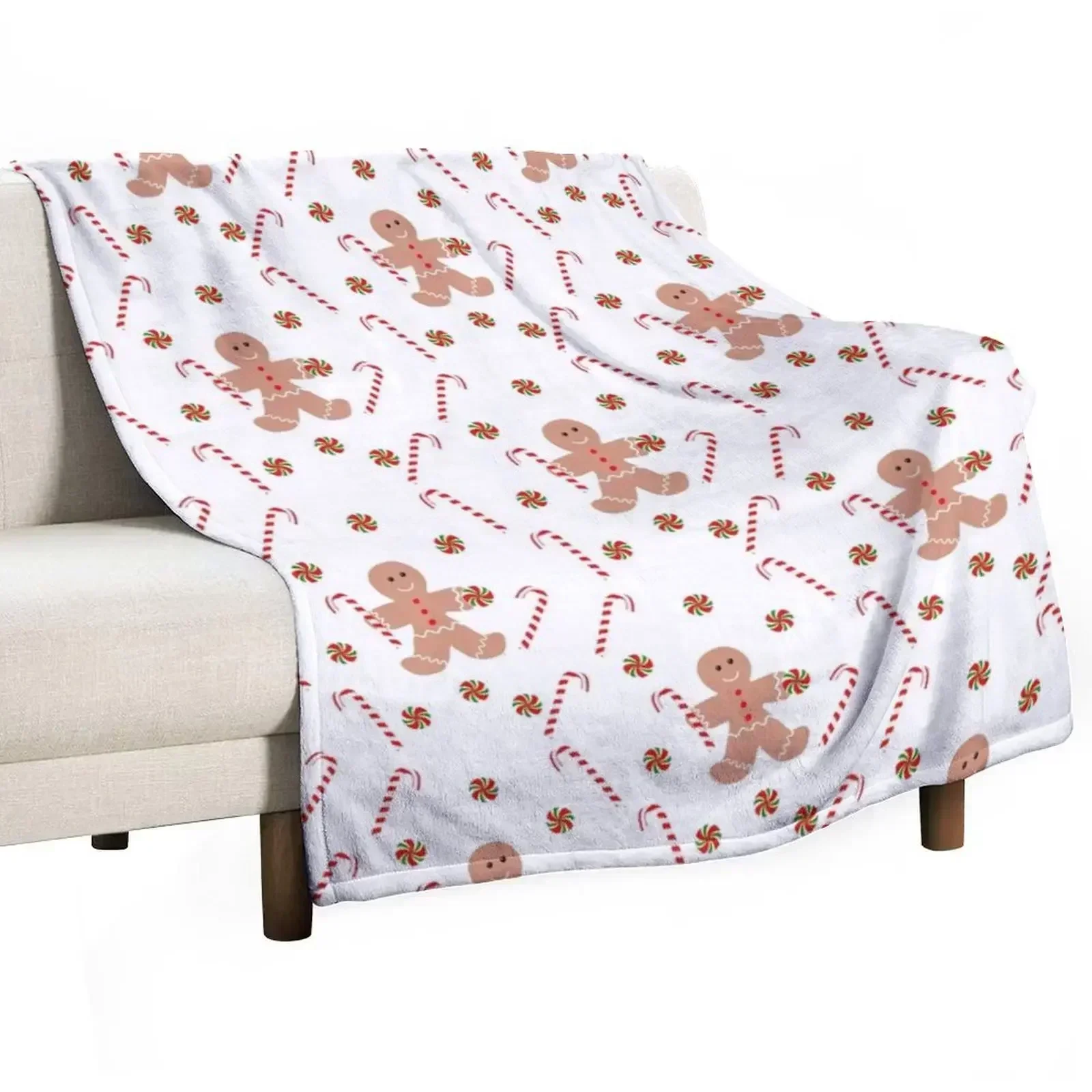 Плед с рождественскими конфетами