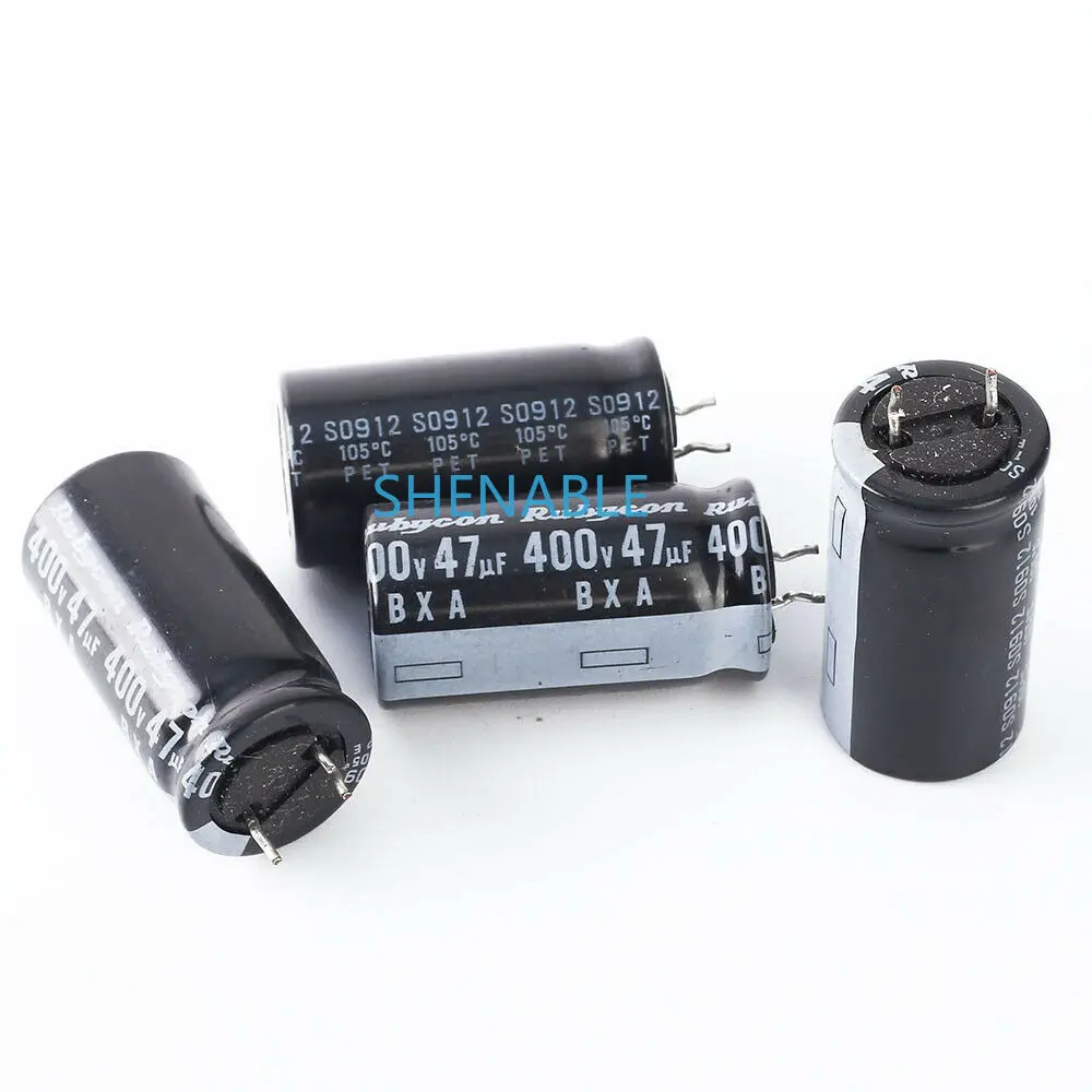 

10pcs RUBYCON BXA 47uf 400v 47mfd Capacitor long life 105℃ 16*31mm