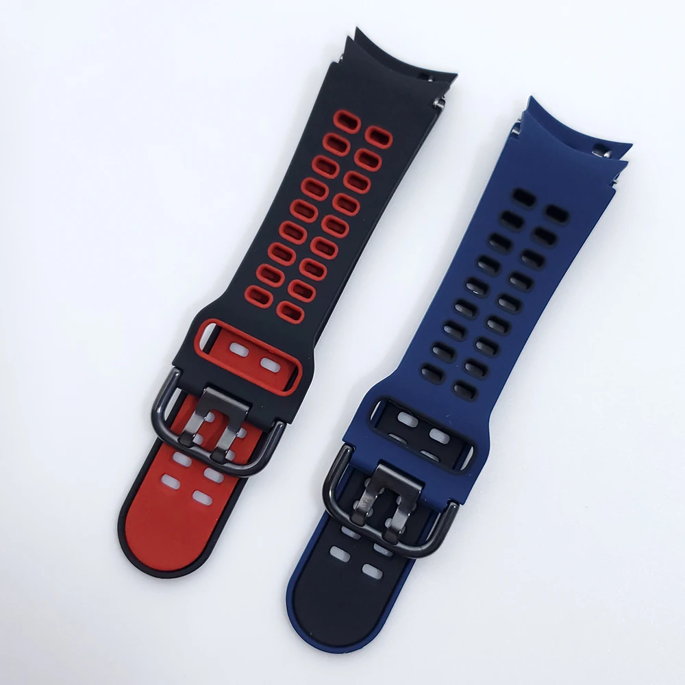 Sport Band For Samsung Galaxy Watch 4 Classic 46mm 42mm / 44mm 42mm Smartwatch Silicone Strap Replacement Watchband Bracelet