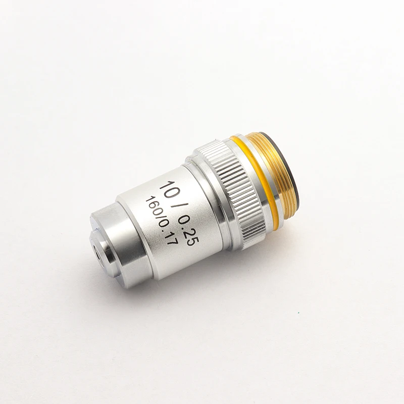 Description Picture 5 of itemBiological Microscopes Achromatic Objective Lens 100X (oil)  4X 10X 20X 40X 60X 195mm Conjugate Distance Universal RMS thread