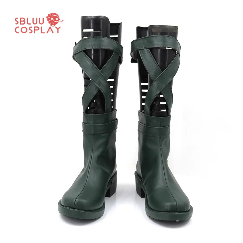 SBluuCosplay Обувь для косплея в стиле аниме Mu Сапоги на заказ