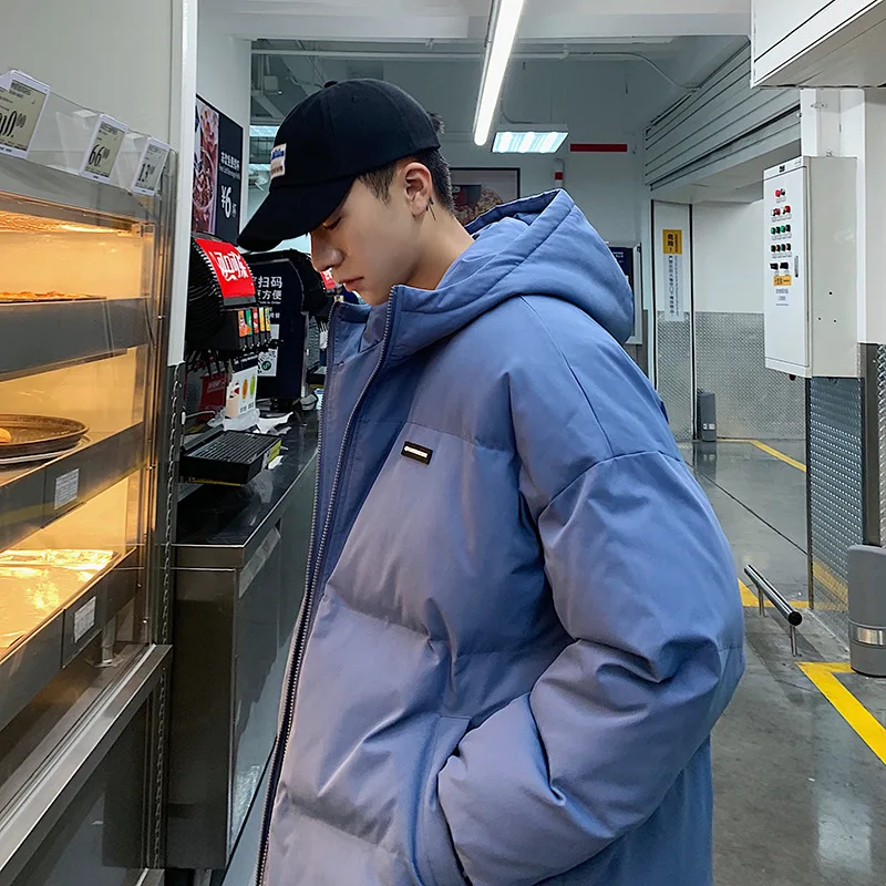 @YYDS Cotton Clothes Men's Tide Brand Coat Thickened Cotton Clothes Korean Version Trend Japanese Bread Clothes Loose Winter