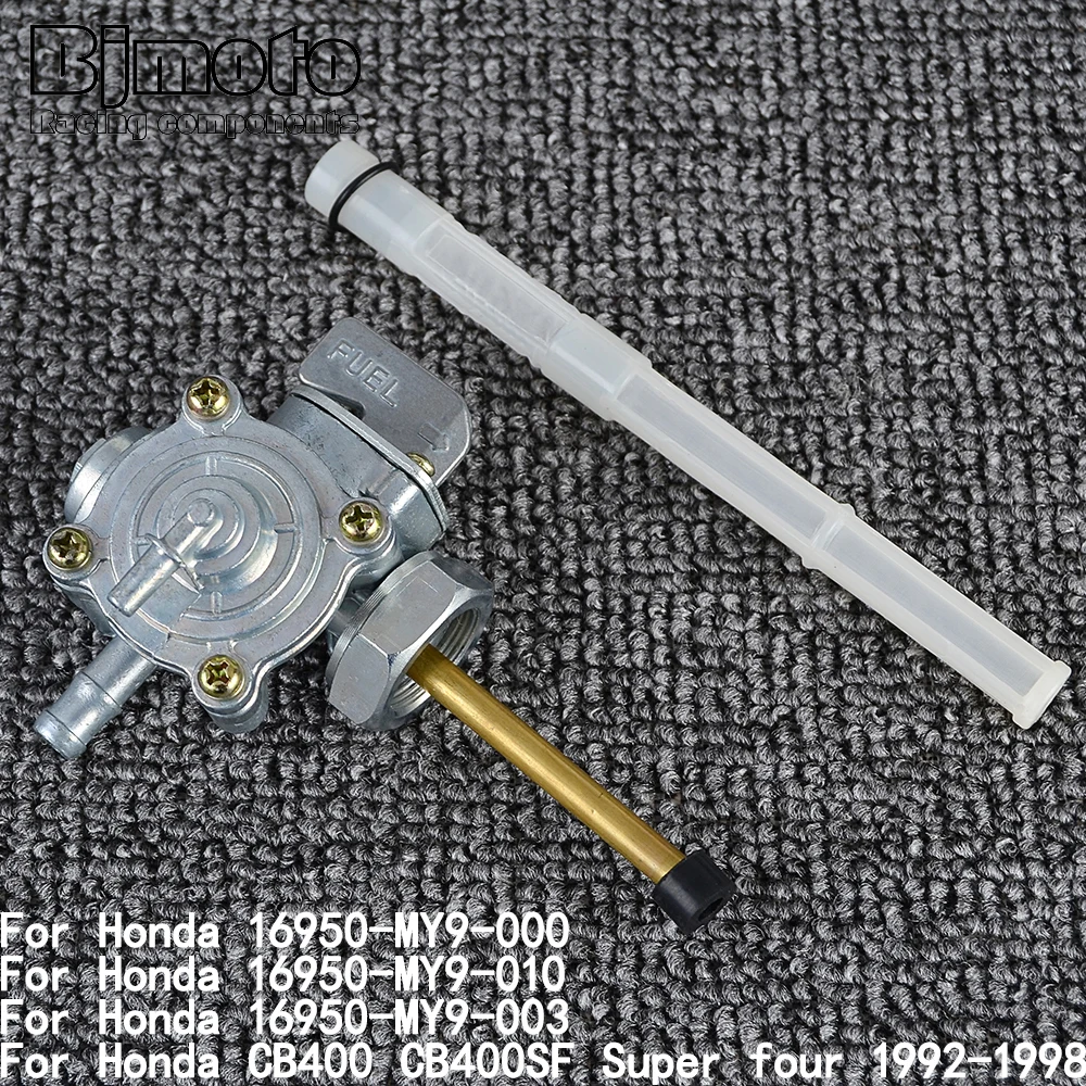 

Gas Fuel Petcock Tap Valve Switch Pump For Honda 16950-MY9-000 16950-MY9-010 16950-MY9-003 CB 400 CB 400SF Super four CB-400